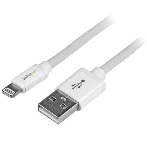 StarTech.com USBLT2MW lightning cable 78.7" (2 m) White