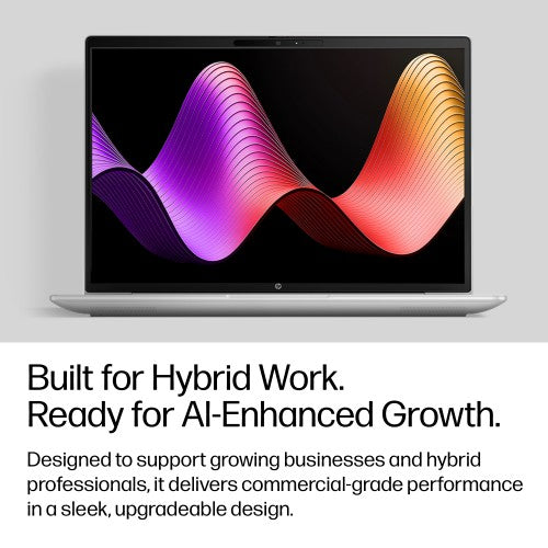 HP DG4U3UT laptop Copilot+ PC Intel Core Ultra 5 325 14" WUXGA 16 GB DDR5-SDRAM 256 GB SSD Wi-Fi 6E (802.11ax) Windows 11 Pro Silver