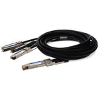 AddOn Networks MCP7F60-W001R30-AO InfiniBand/fibre optic cable 39.4" (1 m) QSFP56 4x QSFP56 Black