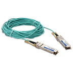 AddOn Networks MFS1S00-H005V-AO InfiniBand/fibre optic cable 196.9" (5 m) QSFP56 AOC Aqua color