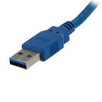 StarTech.com USB3SEXT1M USB cable USB 3.2 Gen 1 (3.1 Gen 1) 39.4" (1 m) USB A 5 Gbit/s Blue