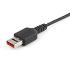 StarTech.com USBSCHAU1M USB cable USB 2.0 39.4" (1 m) USB A Micro-USB B Black