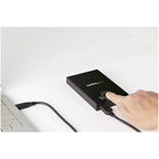 StarTech.com S251BMU3FP storage drive enclosure HDD/SSD enclosure Black 2.5"