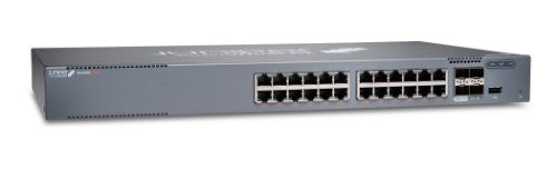 Juniper EX4000-24P network switch Managed L2/L3 Gigabit Ethernet (10/100/1000) Power over Ethernet (PoE) 1U Gray