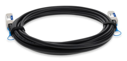 AddOn Networks ADD-QHPCQPA-PDAC5M InfiniBand/fibre optic cable 196.9" (5 m) QSFP+ DAC Black, Stainless steel