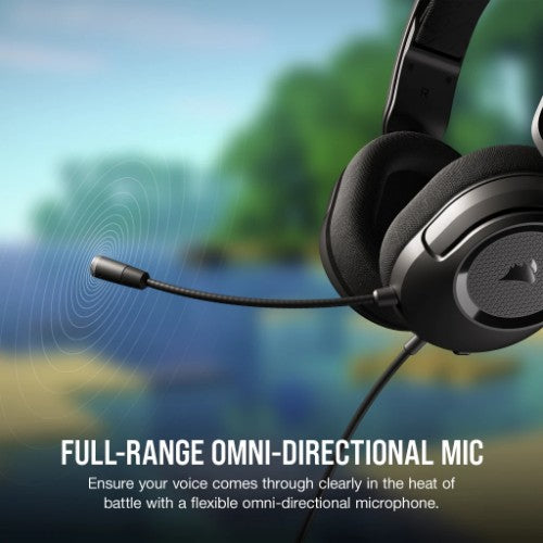 Corsair HS35 v2 Multiplatform Gaming Headset Wired Head-band Carbon