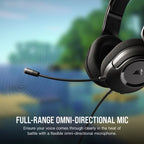 Corsair HS35 v2 Multiplatform Gaming Headset Wired Head-band Carbon