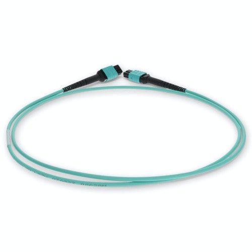 AddOn Networks ADD-MPOMPO-3M5OM4-TAA InfiniBand/fibre optic cable 118.1" (3 m) MPO LOMM Aqua color