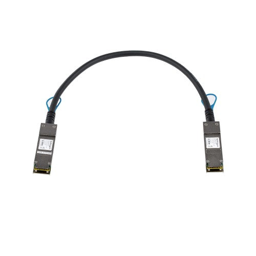 StarTech.com EXQSFP4050CM InfiniBand/fibre optic cable 19.7" (0.5 m) QSFP+ Black