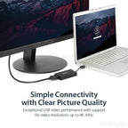 StarTech.com USB32DP4K USB graphics adapter 3840 x 2160 pixels Black