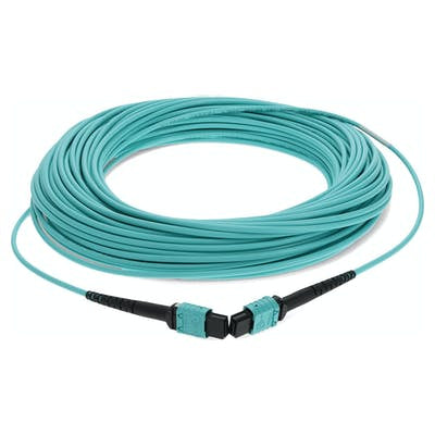 AddOn Networks ADD-MPOMPO-14M5OM4 fiber optic cable 551.2" (14 m) MPO LOMM OM4 Aqua color