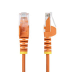 StarTech.com N6PAT9INORS networking cable Orange 7.87" (0.2 m) Cat6 U/UTP (UTP)