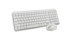 Logitech 920-013511 keyboard Mouse included Universal Bluetooth QWERTY US English White