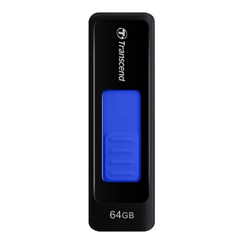 Transcend JetFlash elite JetFlash 760, 64GB USB flash drive USB Type-A 3.2 Gen 1 (3.1 Gen 1) Black, Blue