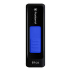 Transcend JetFlash elite JetFlash 760, 64GB USB flash drive USB Type-A 3.2 Gen 1 (3.1 Gen 1) Black, Blue