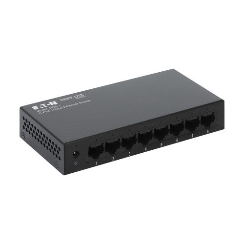Eaton NG8-1 network switch Unmanaged Gigabit Ethernet (10/100/1000) Desktop/Wall-Mounting Black
