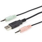 StarTech.com SV211DPUA4K KVM switch Black