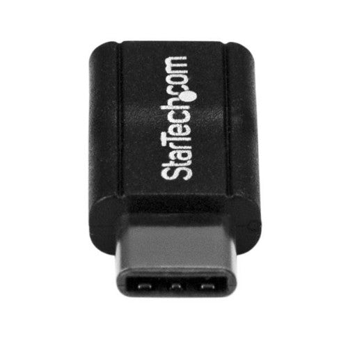 StarTech.com USB2CUBADP cable gender changer USB 2.0 Type-C USB 2.0 Micro-B Black