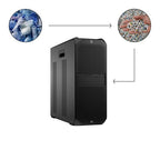 HP Z6 G5 A Workstation 7975WX 32 GB DDR5-SDRAM NVIDIA RTX A4000
