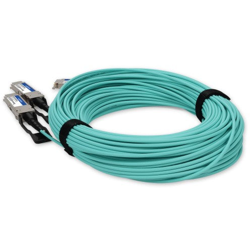 AddOn Networks MFS1S50-H020V-AO InfiniBand/fibre optic cable 787.4" (20 m) QSFP56 AOC Aqua color