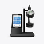 Yealink WH66 Dual Teams Personal audio conferencing system Wireless Head-band Office/Call center USB Type-A Bluetooth Charging stand Black