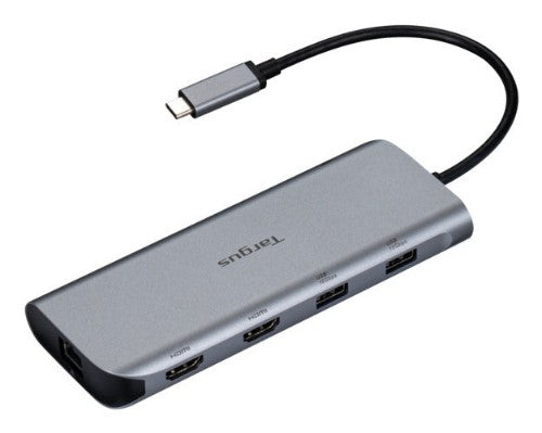 Targus DOCK427GL laptop dock/port replicator Wired USB 3.2 Gen 2 (3.1 Gen 2) Type-C Gray