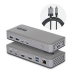 StarTech.com 196N-USBC-DOCK laptop dock/port replicator Wired USB 3.2 Gen 2 (3.1 Gen 2) Type-C Gray