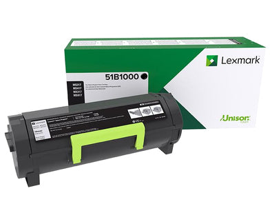 Lexmark 51B1000 toner cartridge 1 pc(s) Original Black