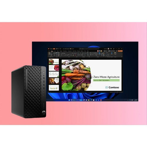HP EliteDesk 8 Tower G1i Desktop AI PC Wolf Pro Security Edition Intel Core Ultra 7 265 32 GB DDR5-SDRAM 1 TB SSD Windows 11 Pro