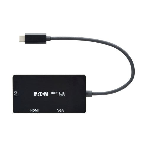 Eaton U444-06NHDV4K6B interface hub USB Type-C Black