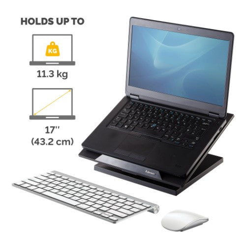 Fellowes Designer Suites Laptop stand Black 17"