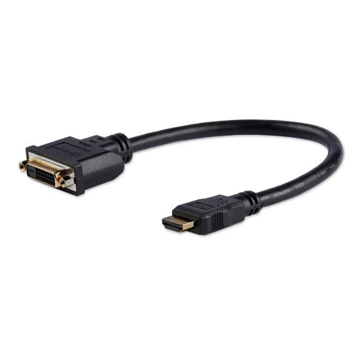 StarTech.com HDDVIMF8IN10PK video cable adapter 7.87" (0.2 m) HDMI Type A (Standard) DVI-D Black