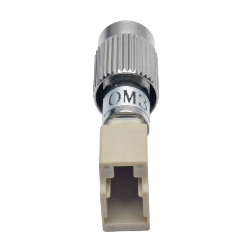 Tripp Lite T020-001-LC10G fiber optic adapter FC/LC 1 pc(s) Beige, Silver