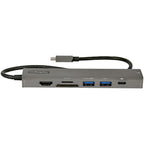 StarTech.com DKT30CHSDPD1 laptop dock/port replicator Wired USB 3.2 Gen 1 (3.1 Gen 1) Type-C Black, Gray