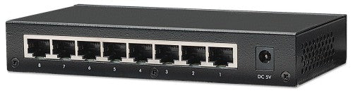 Intellinet 8-Port Fast Ethernet Office Switch Fast Ethernet (10/100) Black