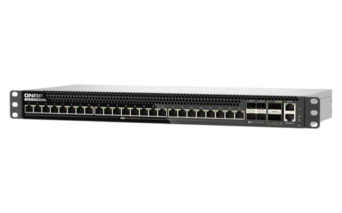 QNAP QSW-M7230-2X4F24T-US network switch Managed L3 10G Ethernet (100/1000/10000) 1U Black