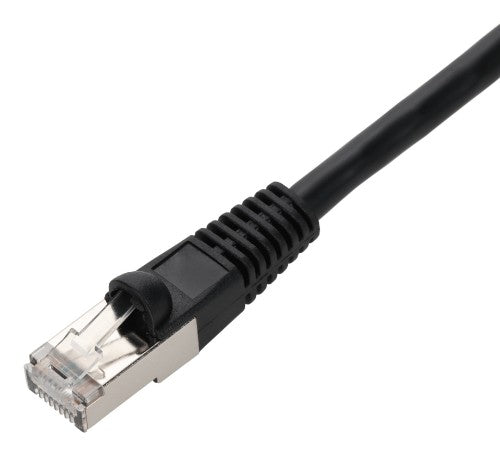 AddOn Networks ADD-1FCAT7-BK networking cable Black 11.8" (0.3 m) Cat7 S/FTP (S-STP)
