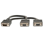 Tripp Lite P516-001 VGA cable 11.8" (0.3 m) VGA (D-Sub) 2 x VGA (D-Sub) Black