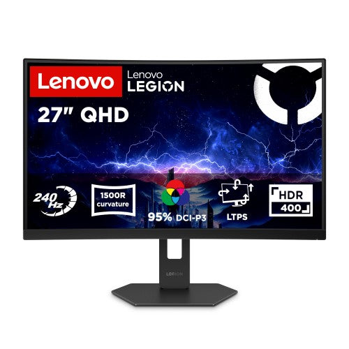 Lenovo Legion 27Q-2c computer monitor 27" 2560 x 1440 pixels Quad HD LED Black