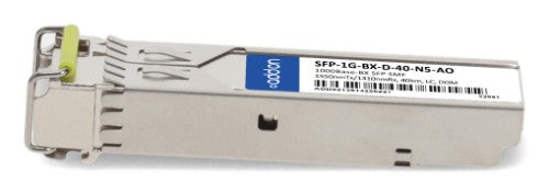 AddOn Networks SFP-1G-BX-D-40-N5-AO network transceiver module Fiber optic 1000 Mbit/s