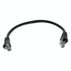 AddOn Networks ADD-4FCAT6-BK-TAA networking cable Black 48" (1.22 m) Cat6 U/UTP (UTP)