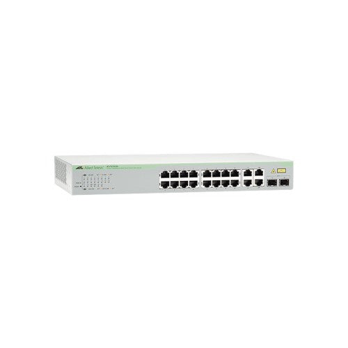 Allied Telesis AT-FS750/20-10 network switch Managed Fast Ethernet (10/100) 1U Gray