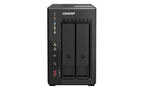 QNAP TS-253E NAS Tower Intel® Celeron® J6412 8 GB 0 TB QNAP Turbo System Black