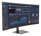 Planar Systems PZN3815Q computer monitor 37.5" 3840 x 1600 pixels UltraWide Quad HD+ LCD Black