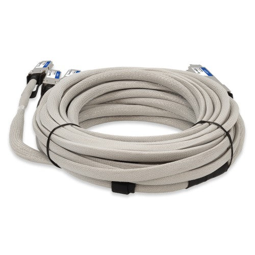 AddOn Networks MCP7Y40-N003-AO InfiniBand/fibre optic cable 118.1" (3 m) OSFP 4x QSFP112 DAC Gray