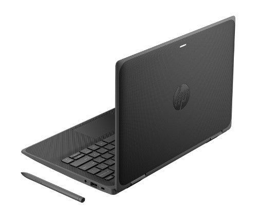 HP Fortis Flip G1i Intel® N N250 Hybrid (2-in-1) 11.6" Touchscreen HD 4 GB LPDDR5-SDRAM 128 GB UFS Wi-Fi 6E (802.11ax) Windows 11 Pro Black