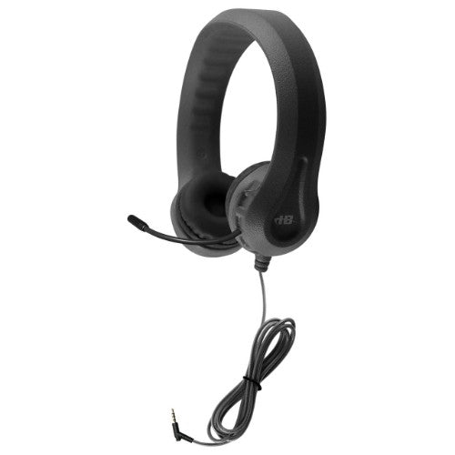 HamiltonBuhl Kid's Flex-Phones Headset Wired Head-band Education Black