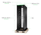 APC AR9558SPB2 rack cabinet 52U Freestanding rack Black