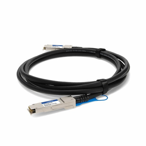 AddOn Networks CAB-Q-Q-100G-0-5-AO InfiniBand/fibre optic cable 19.7" (0.5 m) QSFP28 DAC Black