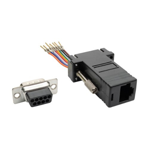 Tripp Lite P440-89FM cable gender changer DB9 RJ45 Black